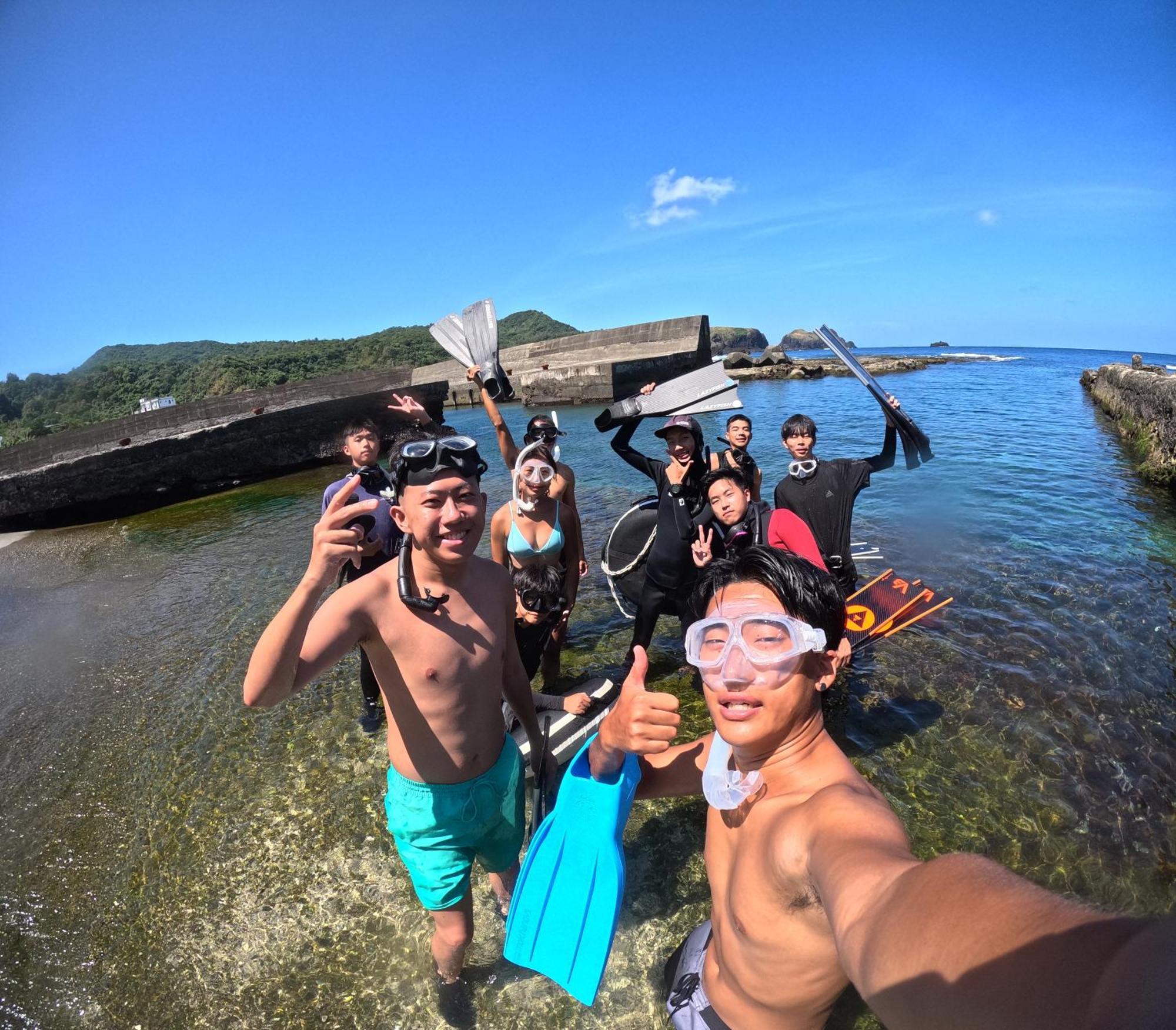 綠島寧靜海自潛旅宿 Twinkleocean Freediving Hostel Ludao Eksteriør billede